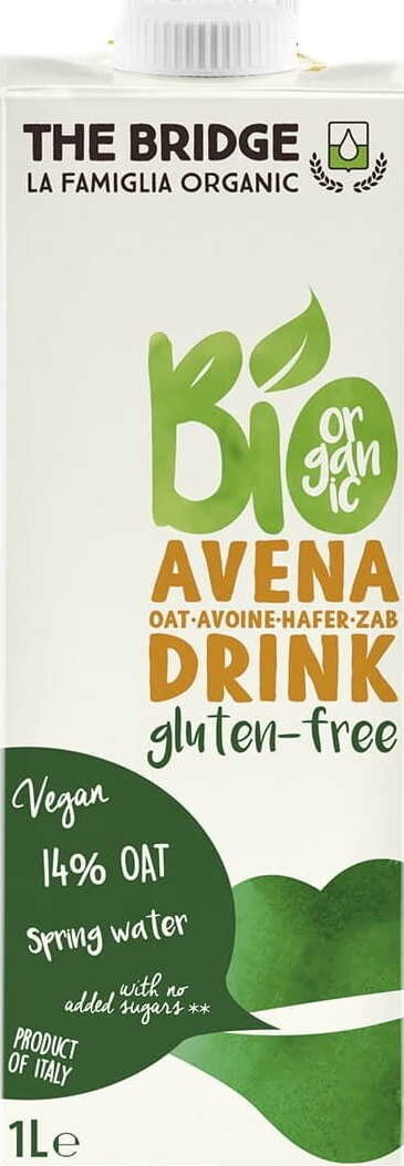 Glutenfreies Hafergetränk 1 l Bio von The Bridge MHD: 09-2026