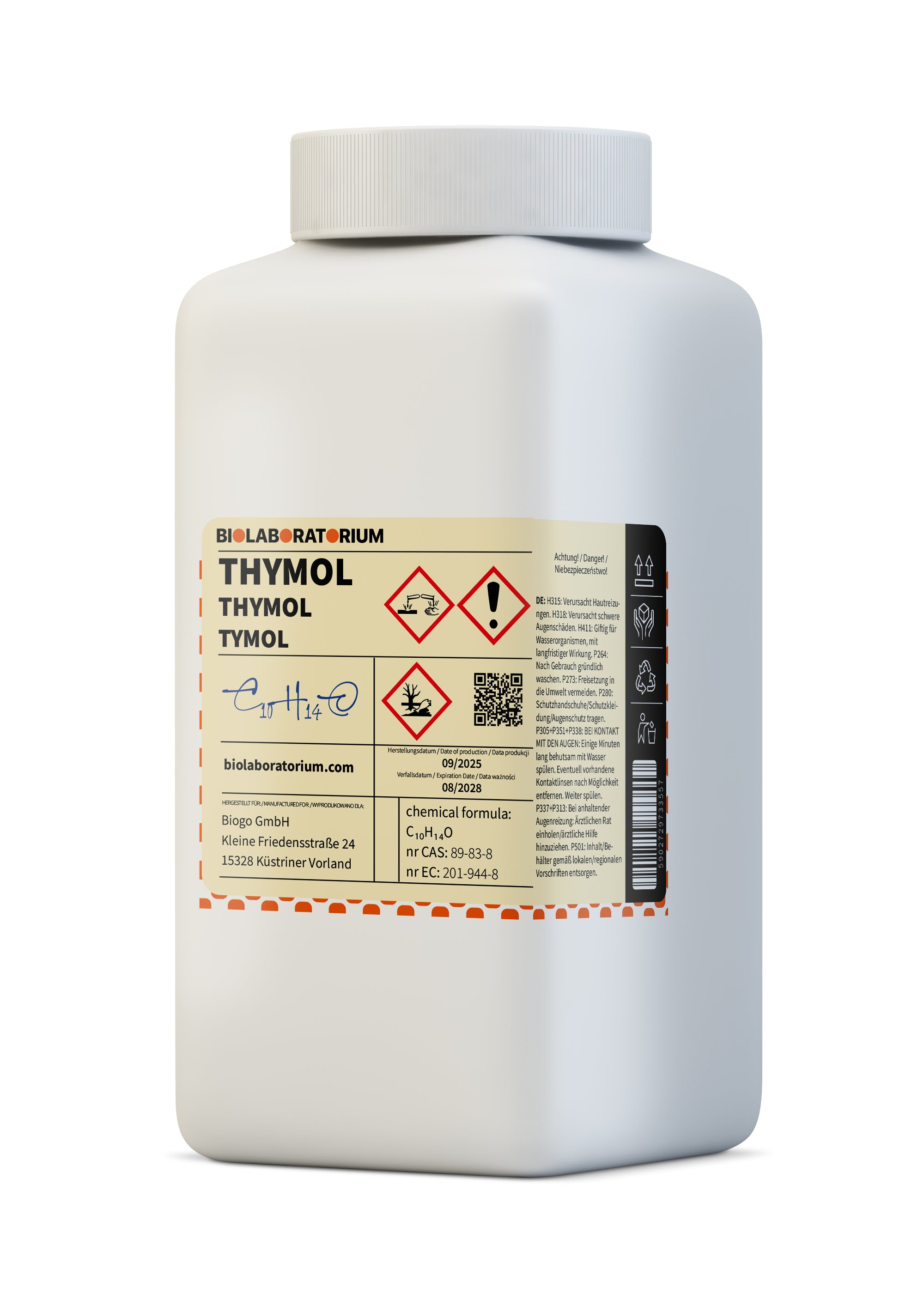 Thymol 100g BIOLABORATORIUM