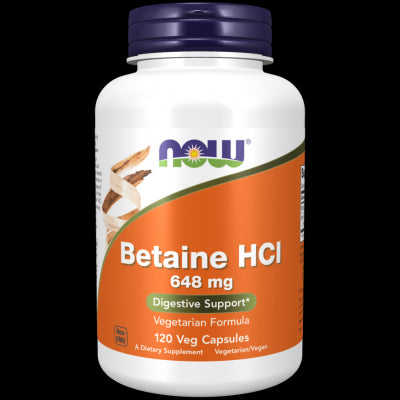 Betain HCL 648mg 120vKapseln. JETZT LEBENSMITTEL - Biolaboratorium