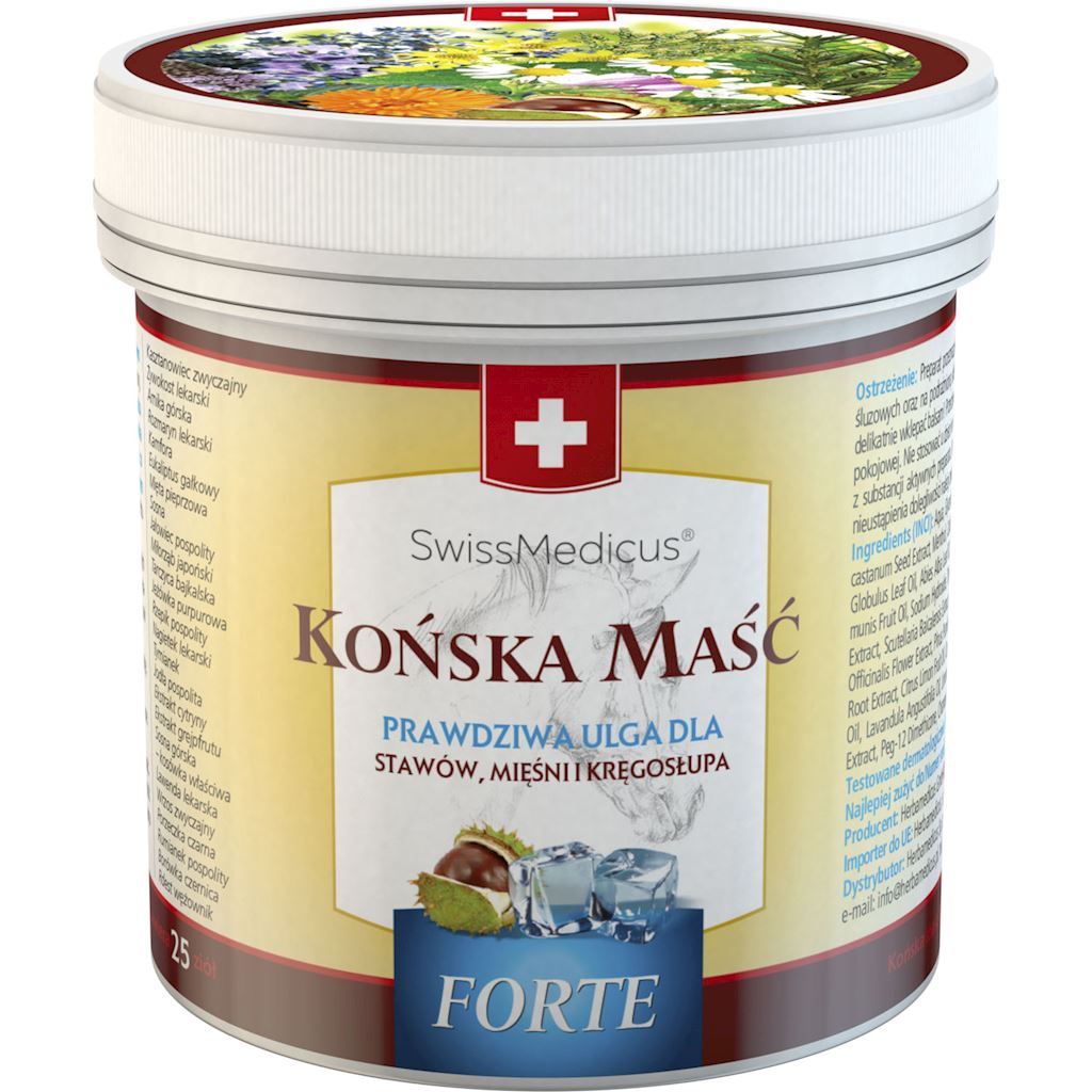 Pferdebalsam kühlend FORTE 250ml SWISSMEDICUS - Biolaboratorium