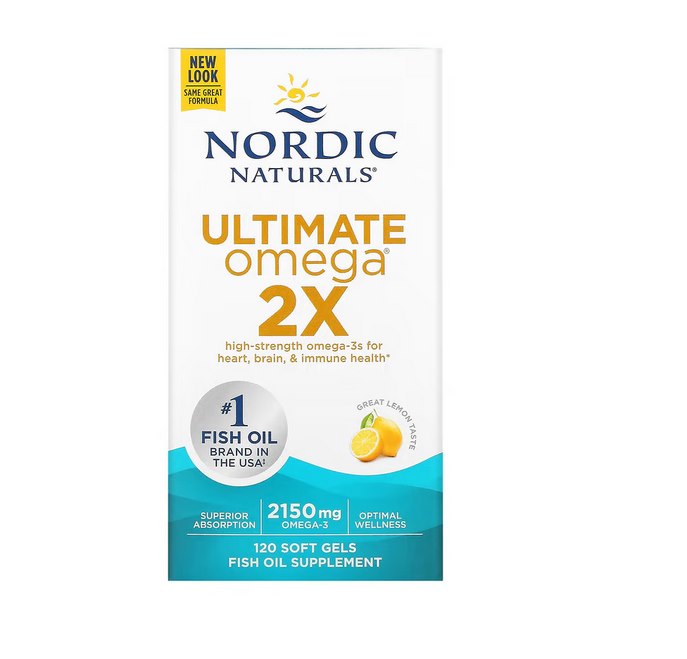 Ultimate Omega 2x 120 капсула NORDIC NATURALS