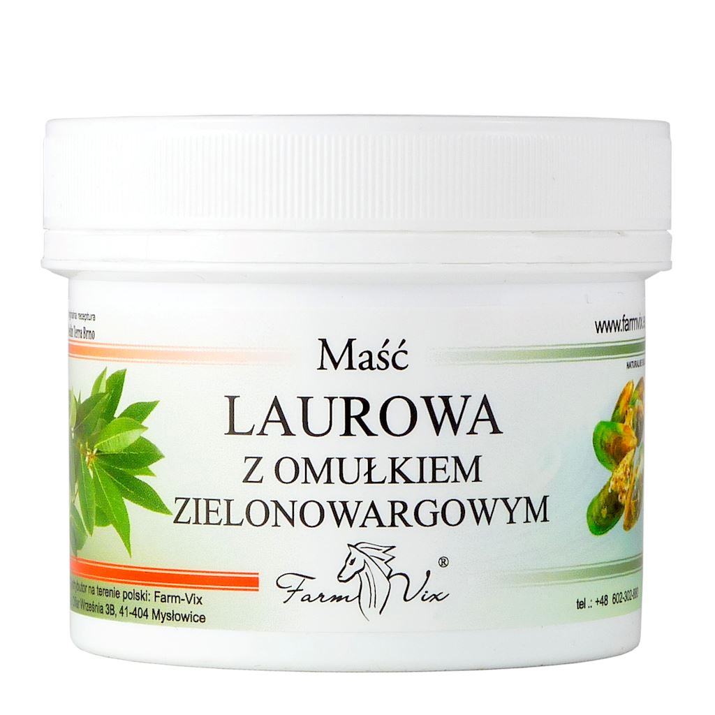 Lorbeersalbe mit Grünlippmuscheln 150 ml FARMVIX - Biolaboratorium