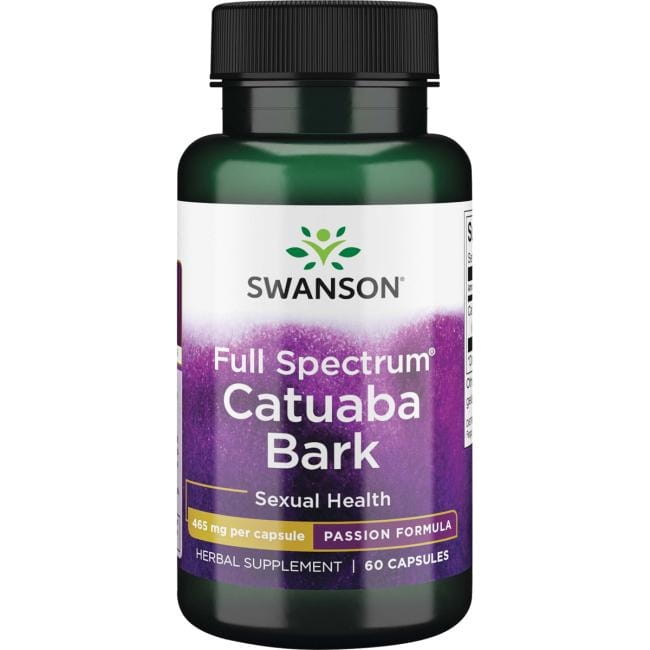 Full Spectrum Catuaba-Rinde 465 mg, 60 Kapseln, Swanson MHD: 10-2026