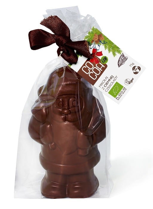 BIO-NIESSELMANN AUS DUNKLER SCHOKOLADE 75 g – COCOA (SAISONALER ARTIKEL) MHD: 10-2026