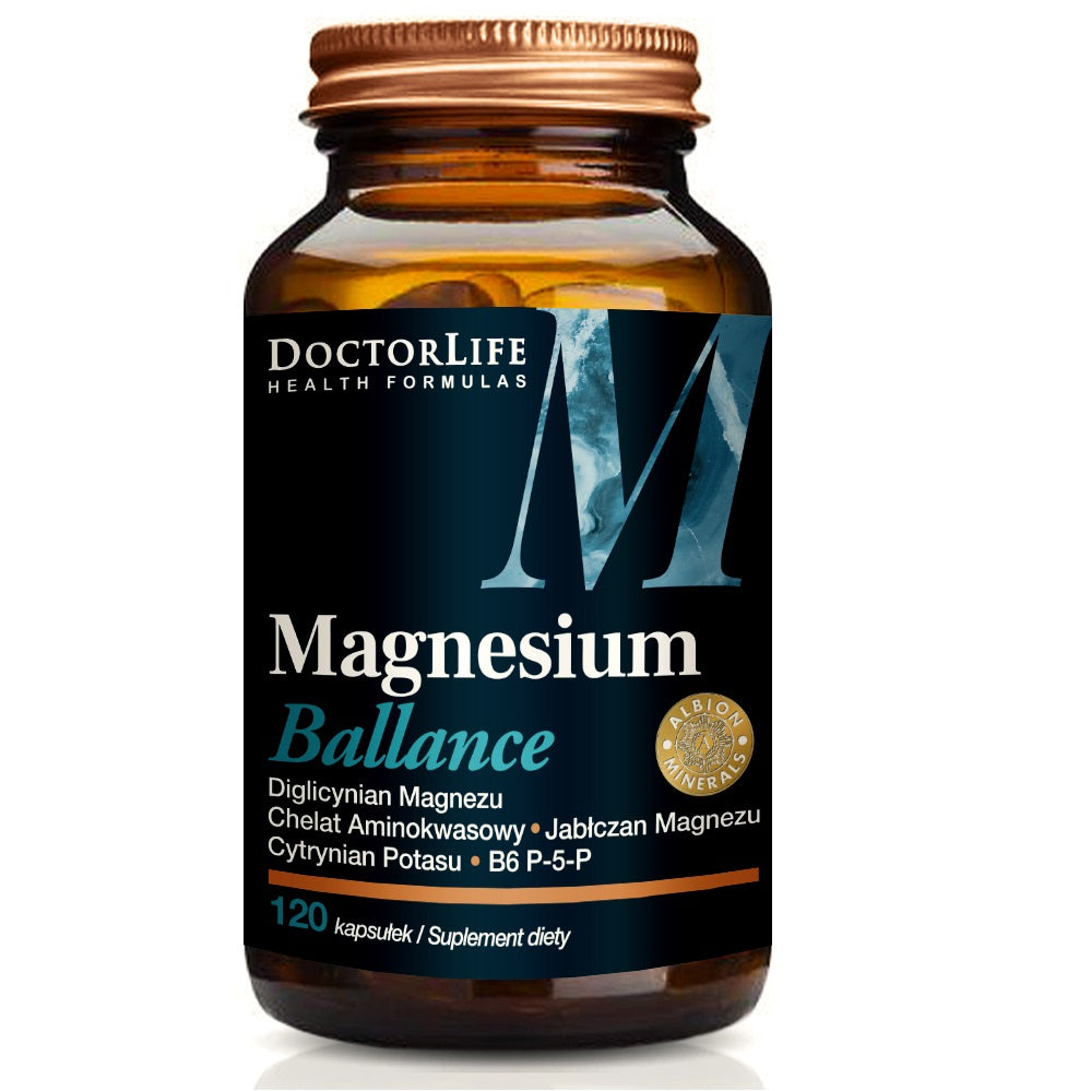 Doctor Life Magnesium Ballance Citrat+Hydroxybutyrat+B6 120 Kapseln - Biolaboratorium