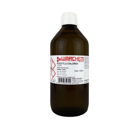 CHLORURE D'ACÉTYLE – PUR 500ml WARCHEM