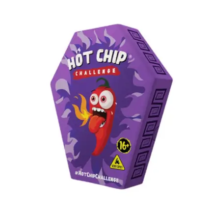 Hot Chip Challenge 2,5g Kartoffelchips - Biolaboratorium