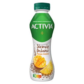 ACTIVIA JOGHURT LEINSAMEN MANGO ANANAS 280 G - Biolaboratorium