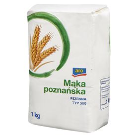 ARO POZNAŃ WEIZENMEHL TYP 500 1 KG - Biolaboratorium