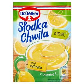 DR.OETKER SWEET MOMENT JElly TASTE LEMON 30 G - Biolaboratorium