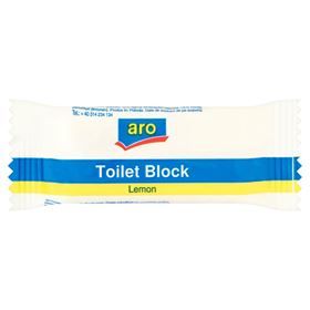 ARO-ERGÄNZUNG ZUM TOILETTENWÜRFEL ZITRONE 40 G - Biolaboratorium