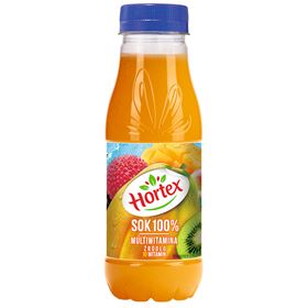 HORTEX JUS MULTIVITAMINE 100% 300 ML 6 PCS