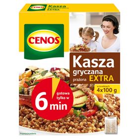 CENOS GERÖSTETER BUCHWEIß EXTRA 400 G (4 BEUTEL) 12 STÜCK