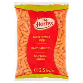 HORTEX MINI CAROTTES SURGELÉES 2,5 KG