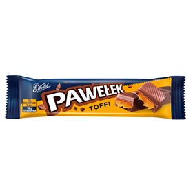 E.WEDEL PAWEŁEK TOFFEE-MILCHRIEGEL 45 G - Biolaboratorium