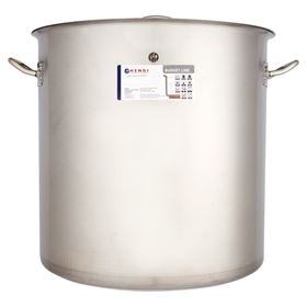 HENDI BUDGET LINE TOPF MIT DECKEL 50 L 400 X 400 MM - Biolaboratorium