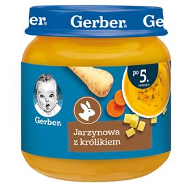 GEMÜSE-GERBERRY MIT KANINCHEN NACH 5 MONATEN 125 G - Biolaboratorium