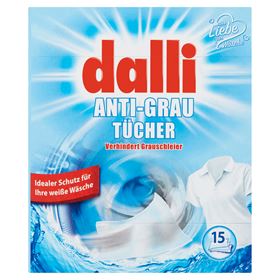 DALLI WASCHTÜCHER FÜR WEISSE KLEIDUNG 15 STK - Biolaboratorium