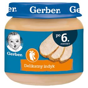 GERBER MEIN ERSTES FLEISCH ZARTER TRUTHAHN NACH 6 MONATEN 80 G - Biolaboratorium