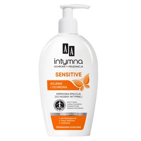 AA INTIM PROTECTION & CARE SENSITIVE EMULSION FÜR INTIM HYGIENE – SPENDER 300 ML - Biolaboratorium