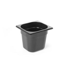 HENDI POLYCARBONATBEHÄLTER GN1/6-100 862728 SCHWARZ - Biolaboratorium