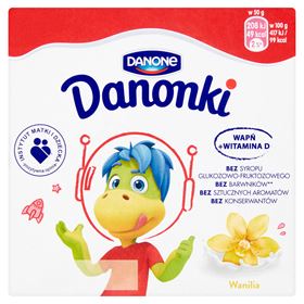 DANONE DANONKI CREME VANILLE 200 G (4 X 50 G)
