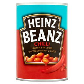 HEINZ BOHNEN IN TOMATEN-CHILLI-SAUCE 390 G 12 STK - Biolaboratorium