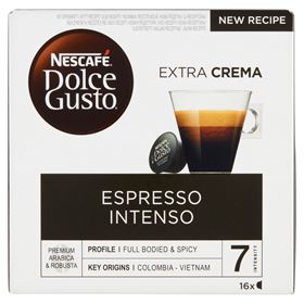 DOLCE GUSTO E GUSTO ESPRESSO INTENSO KAFFEEKAPSELN 128 G (16 STÜCK) - Biolaboratorium