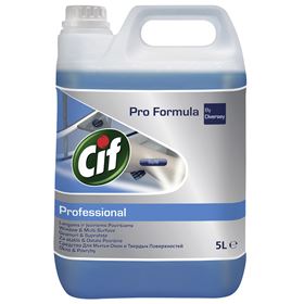 CIF PROFESSIONELLE FLÜSSIGKEIT FÜR FENSTER UND GLASFLÄCHEN 5 L - Biolaboratorium
