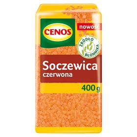 CENOS ROTE LINSEN 400 G 12 STK