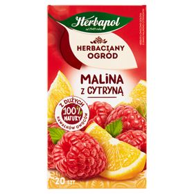HERBAPOL TEE GARTENFRÜCHTE UND KRÄUTERTEE HIMBEERE MIT ZITRONE 54 G (20 X 2,7 G) - Biolaboratorium