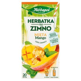 HERBAPOL KALTER TEE MINZE UND MANGO 1,8 G 20 BEUTEL - Biolaboratorium