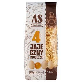 AS OMA LUBLIN PASTA 4 EIERKNÖDEL 250 G - Biolaboratorium