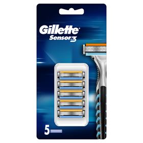 GILLETTE SENSOR3 WIEDERHOLTE VERSUCHE FÜR DIE 5 STÜCK - Biolaboratorium