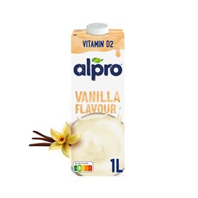 BEBIDA DE SOJA ALPRO COM SABOR A BAUNILHA 1 L 8 UN