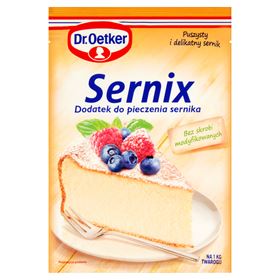 DR.OETKER SERNIX ZUSATZ ZUM BACKEN VON KÄSEKUCHEN 60G - Biolaboratorium