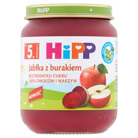 HIPP BIO ÄPFEL MIT RÜBEN NACH 5 MONATEN 125 G - Biolaboratorium