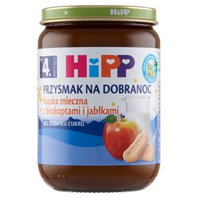 HIPP MILCH PORAL BISCHE APFEL BIO NACH DEM 4. MONAT 190 G - Biolaboratorium