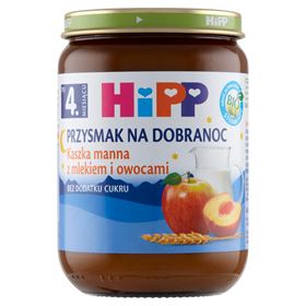 HIPP SEMINA PORAL MILCHFRÜCHTE BIO NACH 4 MONATEN 190 G - Biolaboratorium