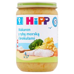 HIPP-NUDELN MIT MEERESFISCH UND BROKKOLI NACH 9 MONATEN 220 G - Biolaboratorium