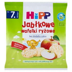HIPP BIO APFEL-REIS-WAFFEN NACH 7 MONATEN 30 G - Biolaboratorium