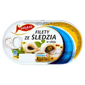 GRAAL-HERINGSFILETS IN ÖL 170 G - Biolaboratorium