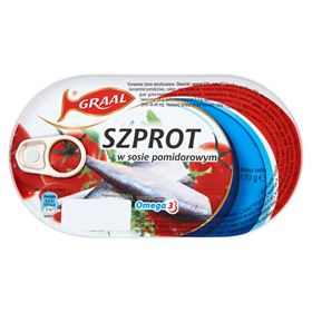 GRAALSPROTTE IN TOMATENSAUCE 170 G - Biolaboratorium
