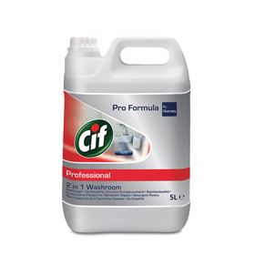 CIF PROFESSIONAL WASHROOM PROFESSIONAL BADEZIMMERFLÜSSIGKEIT 2IN1 DIVERSEY 5 L - Biolaboratorium
