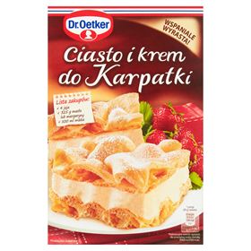 DR.OETKER KUCHEN UND CREME CARPATKA 400 G - Biolaboratorium