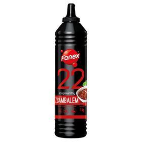 FANEX WÜRZIGE SAUCE MIT SAMBAL 1 KG - Biolaboratorium