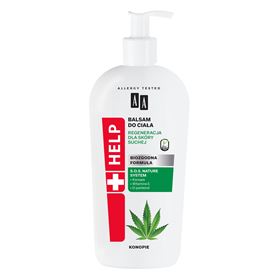 AA HELP NATÜRLICHER KÖRPERBALSAM FÜR TROCKENE HAUT 400 ML - Biolaboratorium