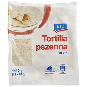ARO TORTILLA 18X80G 30CM PSZ. - Biolaboratorium