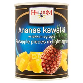 HELCOM ANANASSTÜCKE IN LEICHTEM SIRUP 565 G - Biolaboratorium