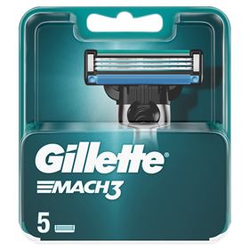 GILLETTE MACH3 HERREN ERSATZKLINGEN 5 STK - Biolaboratorium